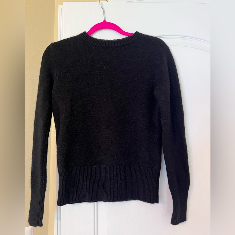 Black Cashmere Sweater